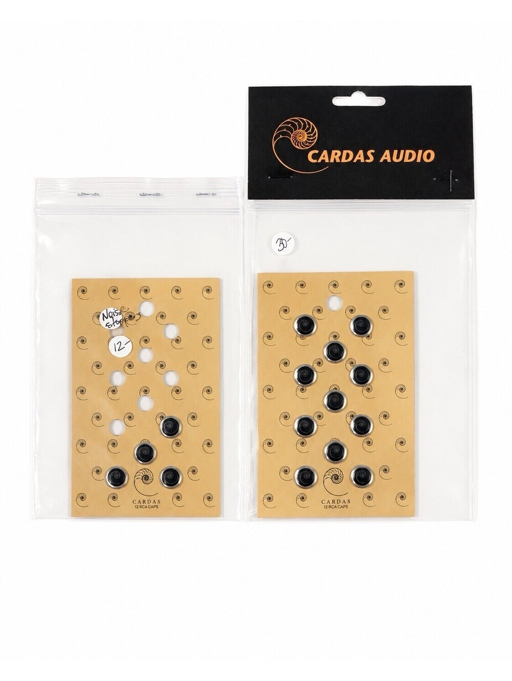 Cardas Audio RCA Caps Noise Stopper EMI/RFI Shielding Caps Lot of 15 Audiophile